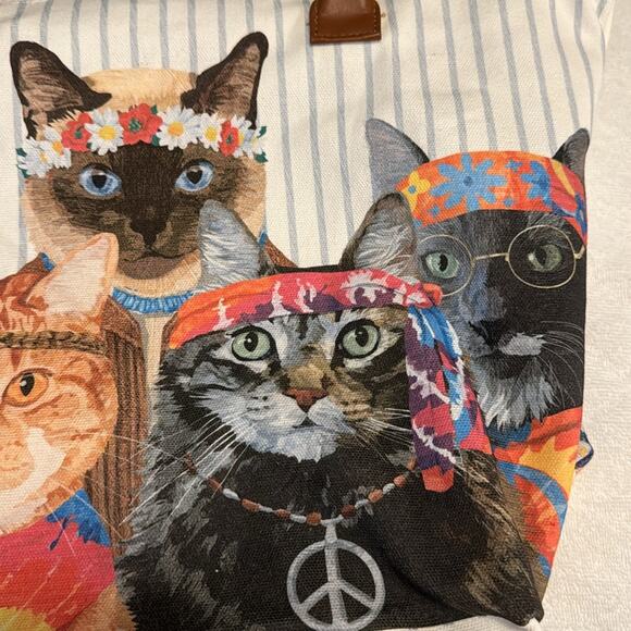 NWT groovy cotton cat purse - Picture 3 of 8